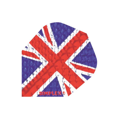 Harrows Dimplex Union Jack Dart Flights main image on a white background.