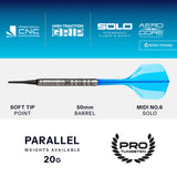 Harrows Flux Pro Tungsten Soft Tip Darts