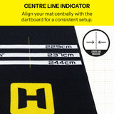 Harrows Fortis Yellow Dart Mat