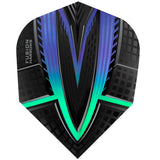Harrows Fusion Standard Shape Jade Dart Flights main image on a white background.