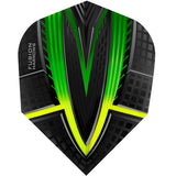 Harrows Fusion Standard Shape Yellow Dart Flights main image on a white background.
