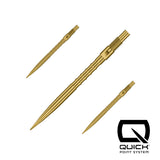 Harrows HM Grip Quick Points Gold main product image showing the Quick Points