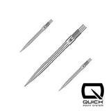 Harrows HM Grip Quick Points Silver main product image showing the Quick Points