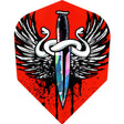 Harrows Hologram Dagger and Wings Dart Flights main image on a white background.