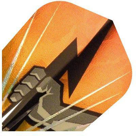 Harrows Hologram Power Grip Dart Flights main image on a white background.