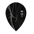 ICE Recut Black Pear Dart Flights by Harrows main image on a white background.