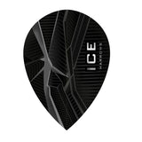 ICE Recut Black Pear Dart Flights by Harrows main image on a white background.