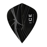 Harrows ICE Recut Kite Dart Flights 25 Sets main product image showing the flight design and product contents