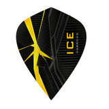 Harrows ICE Recut Kite Dart Flights 25 Sets main product image showing the flight design and product contents