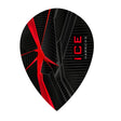 ICE Recut Red Pear Dart Flights by Harrows main image on a white background.