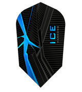Harrows ICE Recut Slim Dart Flights 25 Sets main product image showing the flight design and product contents