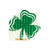 Harrows Irish Shamrock Dart Flights main image on a white background.
