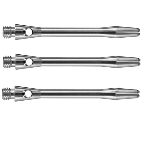 Harrows Keramic Gun Metal Dart Stems Shafts main product image showing the stems, packaging, and included contents