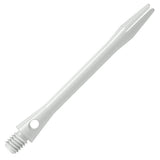 Harrows Keramic White Dart Stems Shafts main product image showing the stems, packaging, and included contents