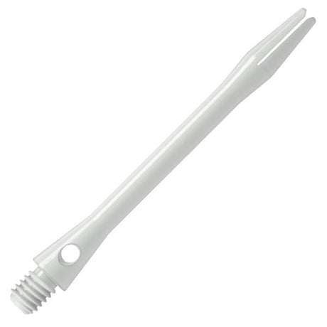Harrows Keramic White Dart Stems Shafts main product image showing the stems, packaging, and included contents