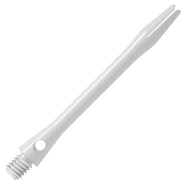 Harrows Keramic White Dart Stems Shafts main product image showing the stems, packaging, and included contents