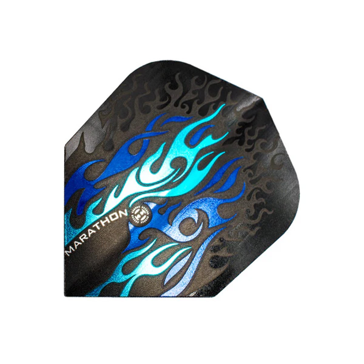 Harrows Marathon Blaze Blue Dart Flights (1519) main image on a white background.