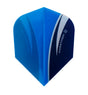 Harrows Marathon Blue Genesis Dart Flights main image on a white background.