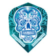 Harrows Marathon Candy Skull No6 Dart Flights main product image showing the flight design and product contents