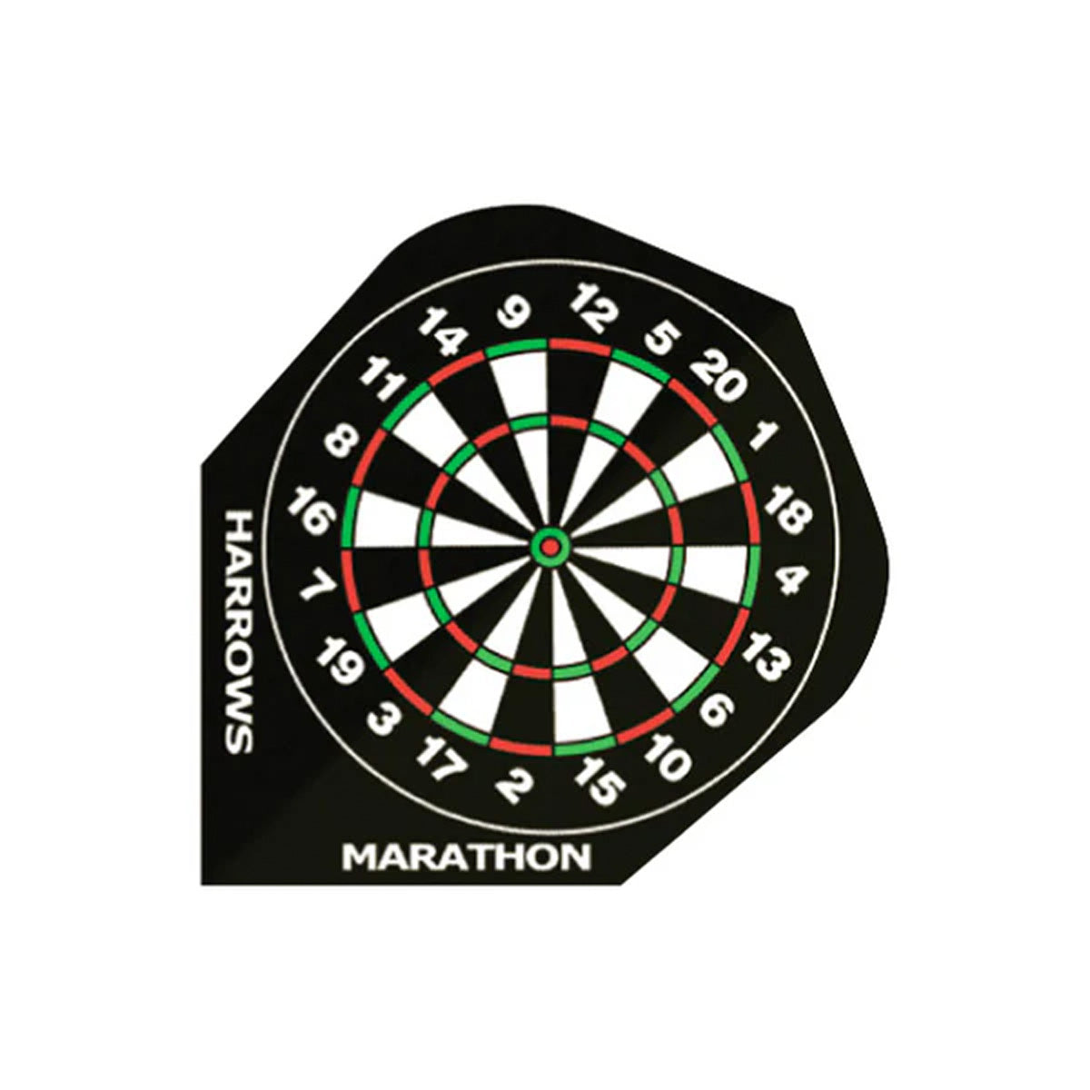 Harrows Marathon Dartboard Dart Flights main image on a white background.