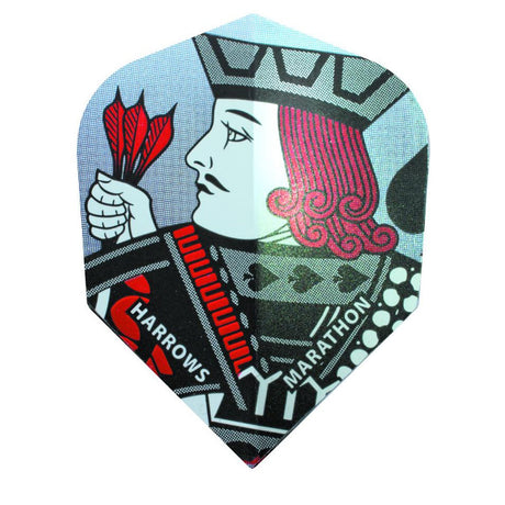 Harrows Marathon Jack of Darts Dart Flights main image on a white background.