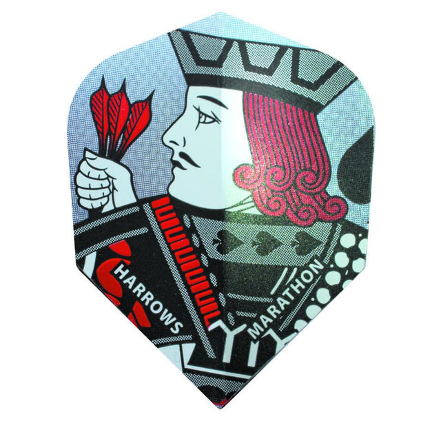 Harrows Marathon Jack of Darts Dart Flights main image on a white background.