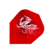 Harrows Marathon Welsh Dragon on Red Dart Flights main image on a white background.