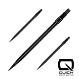 Harrows Micro Grip Quick Points Black main product image showing the Quick Points