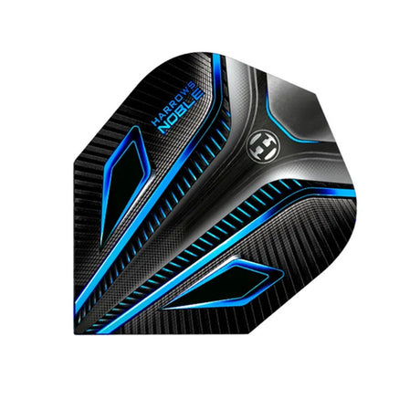 Harrows Noble Aqua Standard Dart Flights main image on a white background.