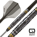 Harrows NX Luxe Tapered Quick Point 90% Tungsten Steel Tip Darts