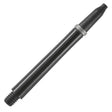 Harrows Nylon Ring Grip Dart Stems Shafts Black main product image showing the stems, packaging, and included contents