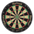 Harrows Official Competition Dartboard main product image showing the dartboard and product contents