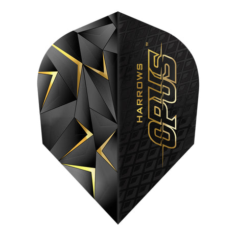 Harrows Opus Dart Flights main product image showing the flight design and product contents