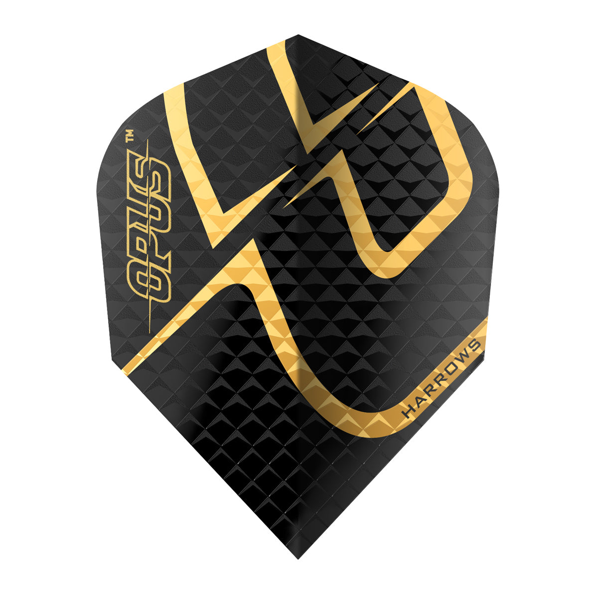 Harrows Opus O Dart Flights main product image showing the flight design and product contents