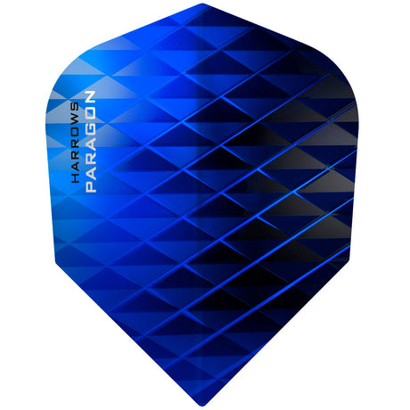 Harrows Paragon Blue Dart Flights main image on a white background.
