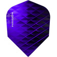 Harrows Paragon Purple Dart Flights main image on a white background.