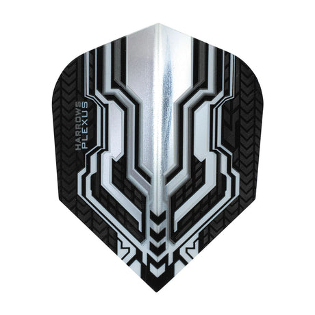 Harrows Plexus Clear Dart Flights main image on a white background.