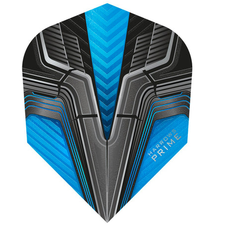 Harrows Prime Aqua Revere Dart Flights main image on a white background.