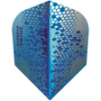 Harrows Prime Blue HEX Dart Flights main image on a white background.
