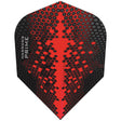 Harrows Prime Red HEX Dart Flights main image on a white background.