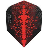 Harrows Prime Red HEX Dart Flights main image on a white background.