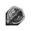 Harrows Quadro Dartboard with Bird Dart Flights main image on a white background.
