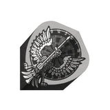 Harrows Quadro Dartboard with Bird Dart Flights main image on a white background.