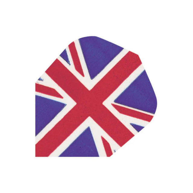 Harrows Quadro Union Jack Dart Flights main image on a white background.