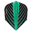 Harrows Quantum Jade Dart Flights main image on a white background.