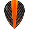 Harrows Quantum Pear Orange Dart Flights main image on a white background.