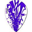 Harrows Rapide Pear Purple on White Dart Flights main image on a white background.