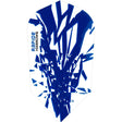 Harrows Rapide Slim Dark Blue on White Dart Flights main product image showing the flight design and product contents