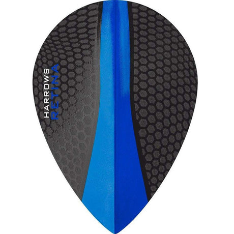 Harrows Retina Pear Dark Blue Dart Flights main image on a white background.