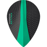 Harrows Retina Pear Jade Dart Flights main image on a white background.